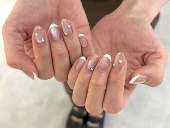 サンジュウヨン(34)/マグ×フレンチネイル