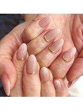 アイラッシュアンドネイル専門店 クラル(CURAR)/ベイビーブーマネイル￥7980