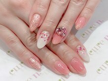 キュアエヌ(cure.n)/押し花ネイル♪