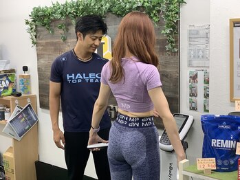 ホーネットジム(HORNET GYM)/体験の流れ3・体組成測定