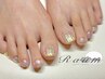 【FOOT】デザイン持込◇丁寧ケア込み♪