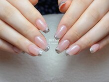 キラネイルサロン(Kiraネイルサロン)/ガラスフレンチ