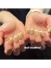 【ハンド】フレンチ、ラメグラ(ベースあり) 