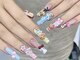 アネラ 池袋(Anela)の写真/《春ネイルも定額で》指先から可愛く♪韓国・ワンホンネイルはお任せ！高技術フィルイン＆パラジェル変更可