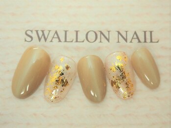 スワロンネイル(SWALLON NAIL)/1.2月定額ネイル