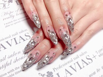 ラヴィアスプラス(LAVIAS+)/【スカルプ】10本アートし放題