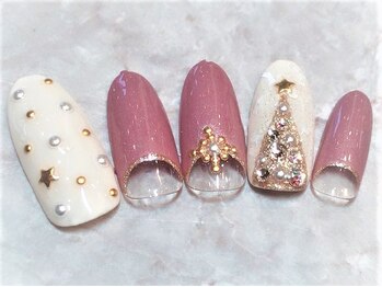 メゾフォルテ/Christmasネイル☆