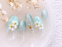 ネイルサロンフォーユー(for u)/プルメリアネイル¥7980