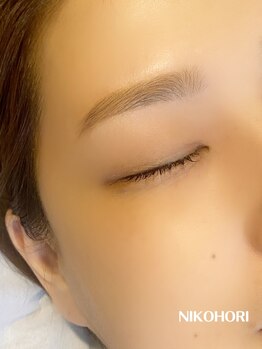 ニコホリ(NIKOHORI)/ナチュラル垢抜けトレンド眉◎◎
