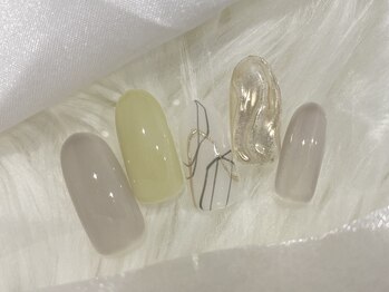 キャトル 表参道(quatre.)/ワンカラー/シンプル/大人ネイル