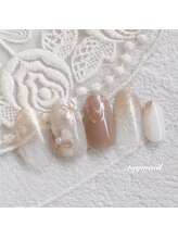 たゆ ネイル(たゆnail)/ニュアンスミラーネイル♪