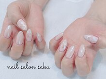 サク(saku)/定額デザイン/追加ラメライン