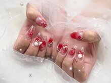 ベルグローアルファネイル(BELLE GROW ALPHA NAIL)/赤チーク☆