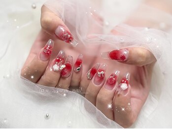 ベルグローアルファネイル(BELLE GROW ALPHA NAIL)/赤チーク☆