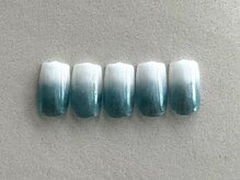 ネイルサロン ブランロール 三軒茶屋店(Blanl'or)/ミラーグラデーション