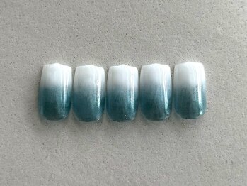 ネイルサロン ブランロール 三軒茶屋店(Blanl'or)/ミラーグラデーション