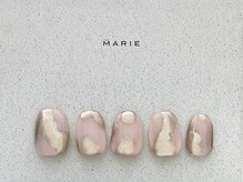 ザ マリー 表参道店(THE MARIE)/定額¥7,700 ミラーネイル0904b