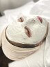 《フェイスWax脱毛》スペシャルケア＊モデリングパック仕上げ