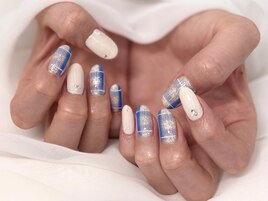チェックネイル