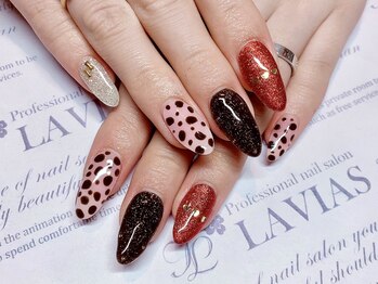 プロフェッショナル ネイルサロン ラヴィアス(LAVIAS)/【定額メニュー】シンプルアート