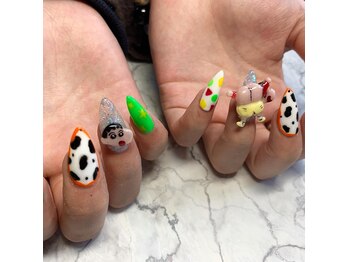 アクア ライズ 上大岡店(Aqua Rise)/キャラクターネイル