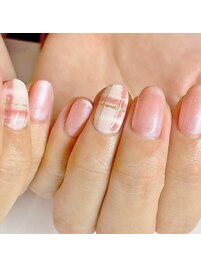 チェックネイル☆