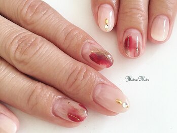 メールメール 和光市本店(MereMer)/塗りかけ　ネイル 