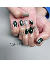 ホームサロンアトリエ エムナイン(Home Salon Atelier M9)/新色深緑カラー