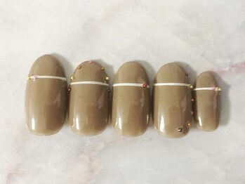 ディースタイル ネイルスタジオ(d-style)/ちょいこだわりシンプル