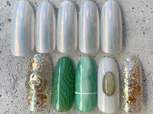 フリークネイル(FREAK Nail)/ニュアンスちぐはぐ ¥11000