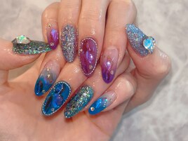 キラキラネイル