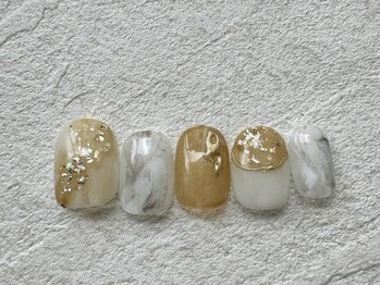 ネイルサロンキティ(nail salon Kitty)/¥8980/初¥8300くすみカラー