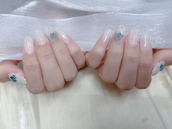 スノーネイルサロン 新宿店(Snow nail salon)/アート2本