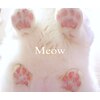 ミャオ(meow)のお店ロゴ