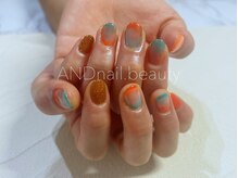 アンドネイル ビューティー(AND nail,beauty)/夏ネイル/ニュアンス/藤沢
