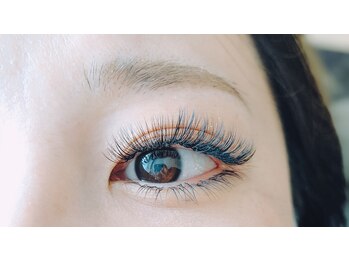 ニュイ(nui.)/フラット+カラー(ブラウン)