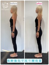 ブーケ ウィステリア店(Bouquet)/ ぽっこりお腹→フラットに