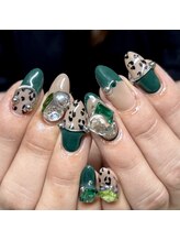 ソラール(SOLAR)/秋カラーアニマルネイル♪