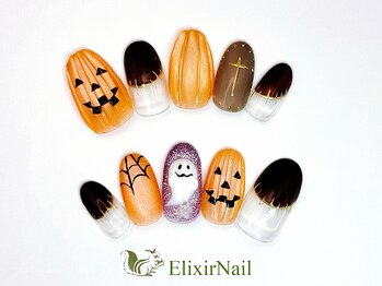 エリクサーネイル 新宿3丁目(Elixir Nail)の写真/全てのクーポンが嬉しいオフ込価格☆オフ込2カラーorラメグラ¥5280～♪トレンドを取り入れたデザイン多数☆