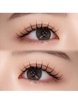 ルッソ 七隈店(Lusso)の写真/理想のぱっちりeyeに！まつ毛パーマ×パリジェンヌで可愛さUP☆学割でお得に♪