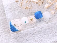 ネイルサロンフォーユー(for u)/波ネイル¥7500