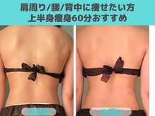 ナナ 銀座(Nana)/肩甲骨周り、腰周り脂肪燃焼