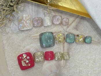 モアプラス(MORE ＋ plus)/【フット】summerデザイン¥7,200