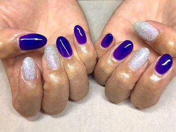 パープルの爪屋/フラッシュ×ワンカラー