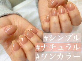ナチュラル×オフィスネイル