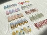 【平日】トレンドプチアート定額ネイル¥6480★初回オフ無料【土日祝+1000】