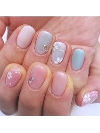 桜ネイル￥7980