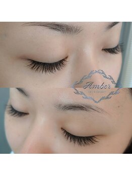 アンバー(Amber)/短めデザインで濃さしっかり☆