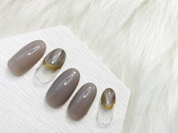 スリー(THREE)/Oct.2020/nail design