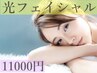 何度でもOK【男性・女性】光フェイシャル＆デコルテ・頭皮マッサージ　¥11000